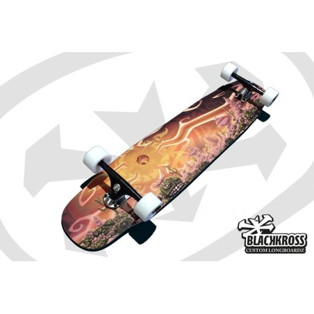 BLACKKROSS Lophophora - 109cm - Plateau de longboard