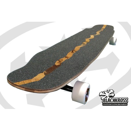 BLACKKROSS Lophophora - 109cm - Plateau de longboard